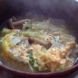 優しい☆白菜の卵スープ